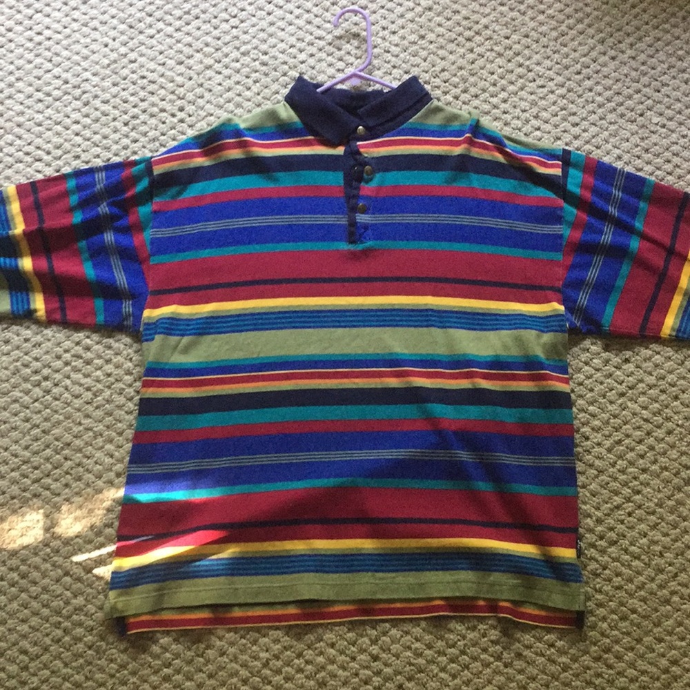 Long sleeve polo